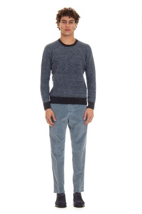 Drumohr Supersoft Wool Garzata Crewneck Sweater