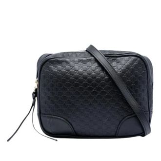 Gucci Pre-owned Cross Body Bags, female, Black, Size: ONE SIZE Pre-owned Crossbody Bag