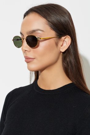 Fendi Sunglasses, Unisex, Gold