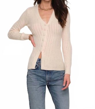 Heartloom Lovett Sweater Top In Ivory