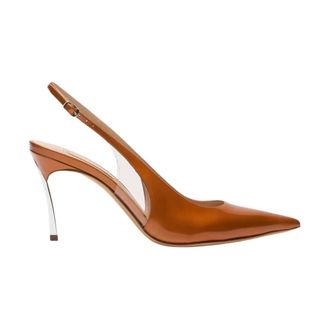 Casadei Pumps, female, Brown, Size: 8 1/2 US Superblade Slingback pump