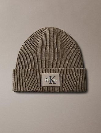 Calvin Klein Gorro De Punto Con Logo Distintivo