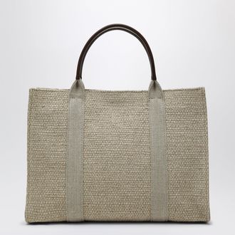 The Row Georgia natural beige tote bag