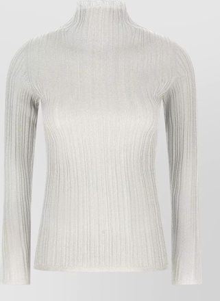 Fabiana Filippi ribbed mock neck sweater