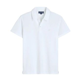 Vilebrequin Phoenix Terry Polo - Heren - Polos - Wit - XL - Katoen - Tops