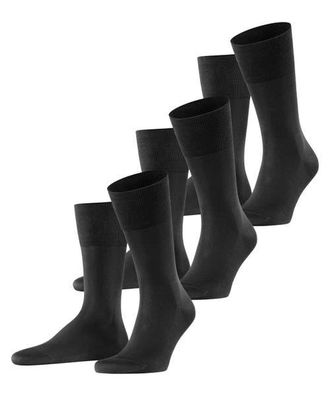 Falke Tiago Cotton Dress Socks in Black at Nordstrom, Size Medium