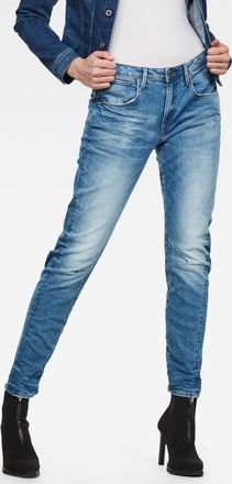 G-Star Arc Low Boyfriend Jeans - Midden blauw - Dames