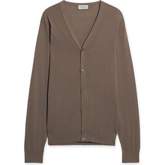 Fortela Whitchurch Cardigan in Brown at Nordstrom, Size Xx-Large