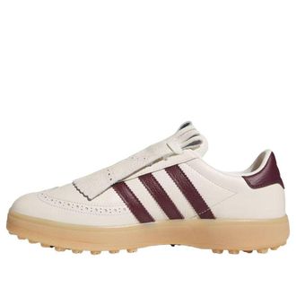adidas Coursecup Spikeless Golf Chalk White Maroon Gum KK2851