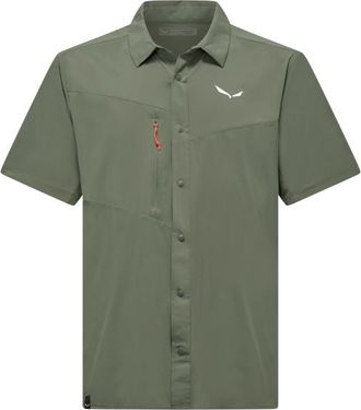 Salewa Puez S/S Shirt Hemd f&uuml;r Herren | oliv