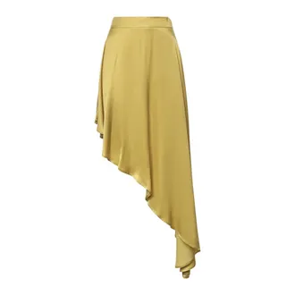 Nineminutes Mujer, Faldas, Amarillo, Talla: M