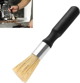 OEM 1 Cepillo Para Caf&eacute;, Mango De Madera, Cerdas Naturales De 3,5 Cm, Molinillo De Caf&eacute;, Para M&aacute;quinas De Caf&eacute;, Cepillos De Barista