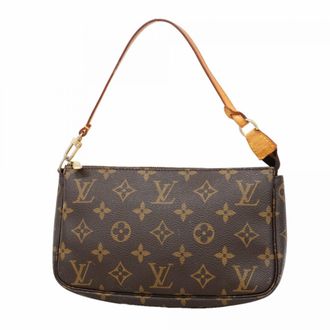 Louis Vuitton Brown Pouch (Pre-Owned)