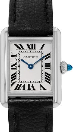 Cartier Pre-owned Cartier Tank Must Quartz Silver Dial Ladies Watch WSTA0042