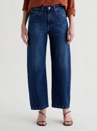 AG - Adriano Goldschmied Hattie High Rise Barrel Jeans In Vp Dynasty