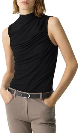 Theory Cowl Neck Shell in Black at Nordstrom Rack, Size Medium