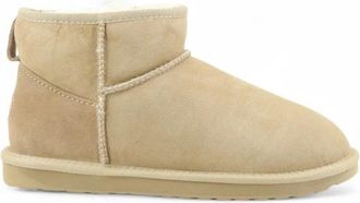 Emu Stinger Micro Enkellaars - Dames - Winterlaarzen - Beige - 36 EU - Leer - Schoenen