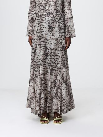 Pinko Gonna in cotone animalier