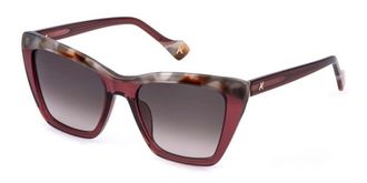 Yalea SYA198V HOMA 0AFD Womens Sunglasses Red Size 55