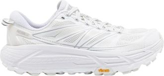 Hoka One One Ademende Mesh Sneakers met TPU Details - Heren - Hardloopschoenen - Wit - 45 1/3 EU - Fitness