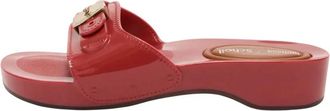 Scholl Pescura Hak - Dames - Muiltjes - Rood - 38 EU - Schoenen