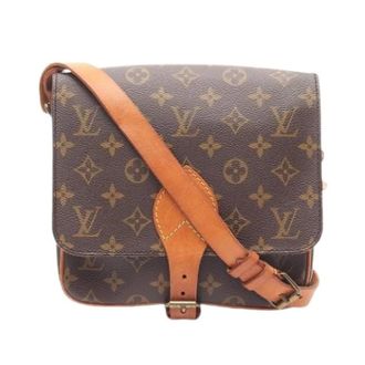 Louis Vuitton Pre-owned Cross Body Bags, female, Brown, Size: ONE SIZE Pre-owned Vintage Monogram Shoulder Bag