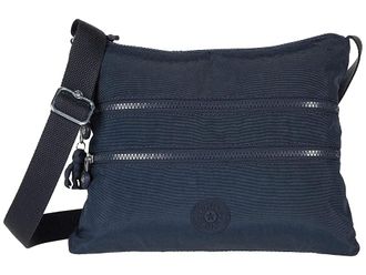 Kipling Alvar Crossbody Bag Cross Body Womens Handbags Blue Blue 2, Nylon