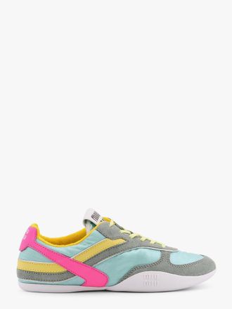 Miu Miu Sneakers low-top Gymnasium in tessuto tecnico e suede - MIU MIU - gender_Woman