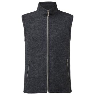 Ivanhoe of Sweden Dante Vest Wollgilet f&uuml;r Herren | grau/schwarz