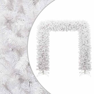 vidaXL Rbol De Navidad En Arco Blanco 240 Cm Vidaxl