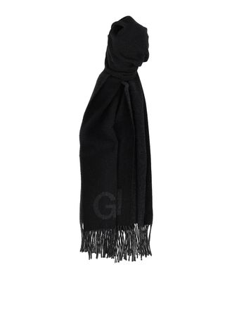 Ganni Scarf maxi logo
