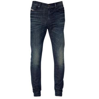 Diesel Mens 1983 Dark Blue Denim Skinny Jeans - Size 32W/30L