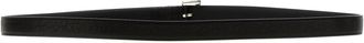 Saint Laurent YSL Logo Metal Buckle Belt - Black
