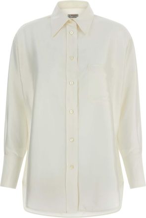 Alberto Biani White Comfort Solid Shirt