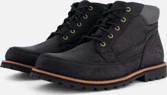 Timberland Attleboro Mid TB06581015 Boots Mens Black Leather 6 Chukka DWA2872