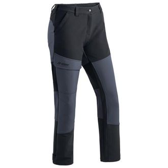 Maier Sports Fleeceflex Trekkinghose f&uuml;r Damen | schwarz