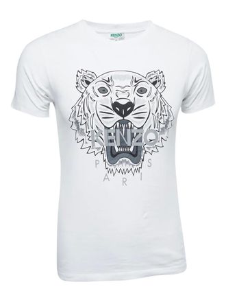 Kenzo tiger-head T-shirt - White