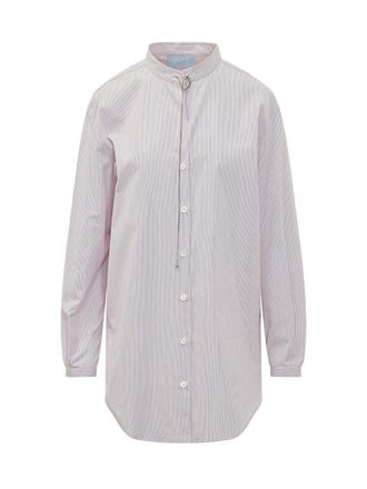 Seafarer Pink Relaxed Stripes Shirt