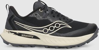Saucony Womens Peregrine 15 Sneakers In Black Pearl