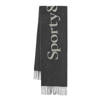 Sporty & Rich Accessoires, unisex, Grijs, ONE Size, Scarves