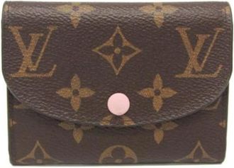 Louis Vuitton Pre-owned Canvas Portemonnee - Dames - Vintage Accessoires - Bruin - ONE Size - Vintage