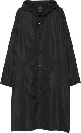 A.P.C. A. p.c. Logo-print Raincoat