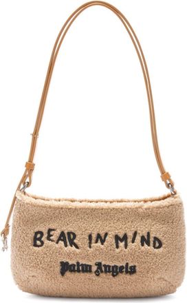 Palm Angels Giorgina shoulder bag - women - Polyester/Cotton/Leather - OS - Brown