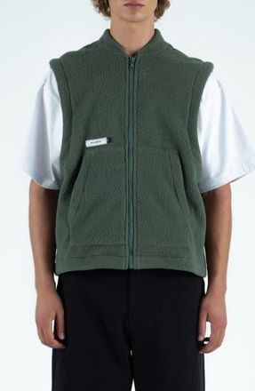 Students Turner High Pile Fleece Vest in Hunter at Nordstrom Rack, Size Xx-Large