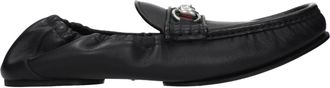 Gucci Herens Loafers Leer Zwart