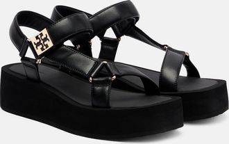 Tory Burch Sandali Mellow in pelle con platform