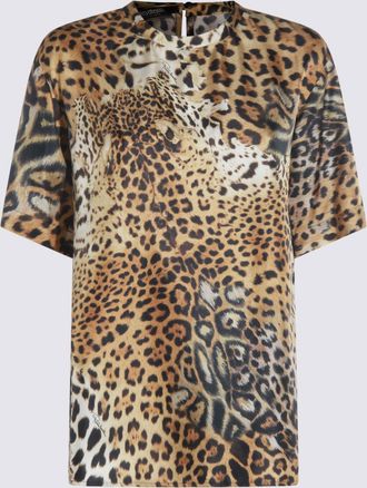 Roberto Cavalli T-Shirts And Polos Scuri-Donna