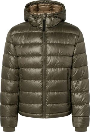 Strellson Donsjassen - Heren - Winterjassen - Groen - 2XL - Leer - Jassen