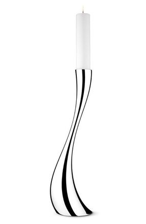 Georg Jensen Large Cobra Floor Candleholder in Silver at Nordstrom