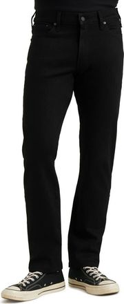 Lucky Brand 363 Advanced Stretch Straight Leg Jeans in Black Rinse at Nordstrom Rack, Size 31 X 34